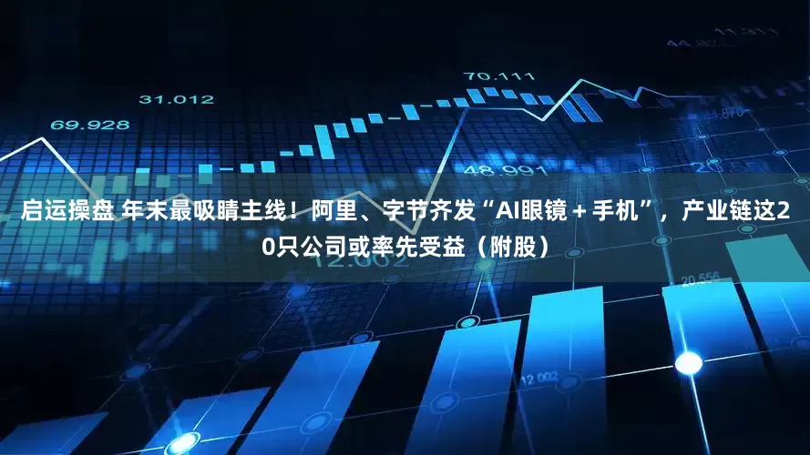 启运操盘 年末最吸睛主线！阿里、字节齐发“AI眼镜＋手机”，产业链这20只公司或率先受益（附股）
